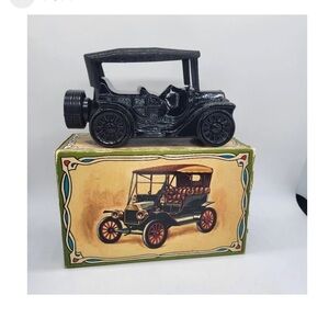Vintage Avon Touring T Car Excalibur After Shave Bottle Decanter Full wi…